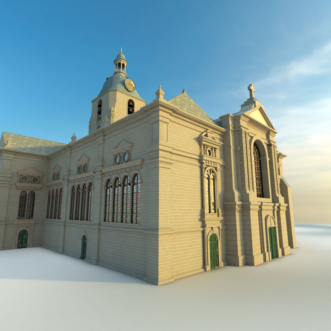 Rendus de la Cathédrale de Saint-Malo