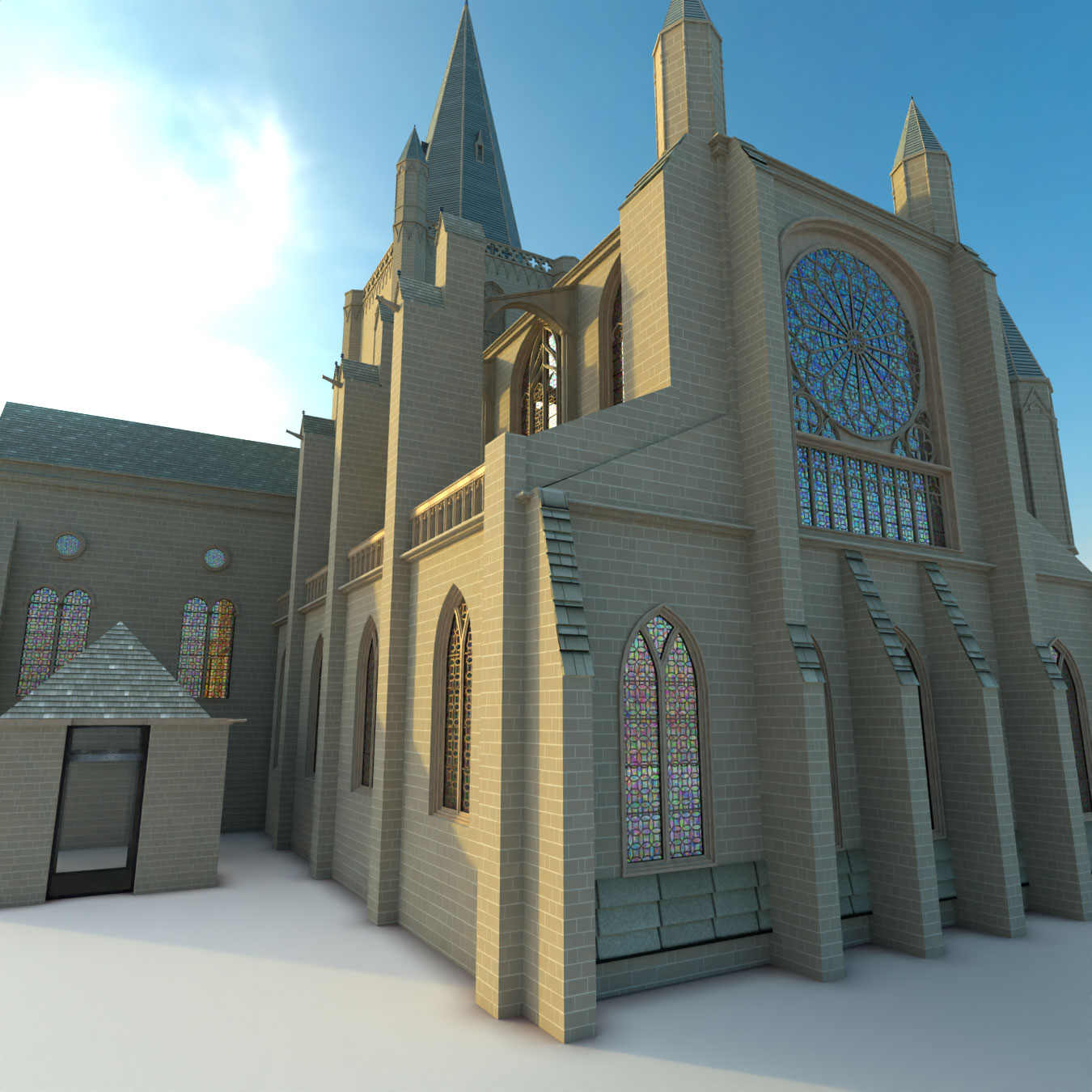 Rendus de la Cathédrale de Saint-Malo