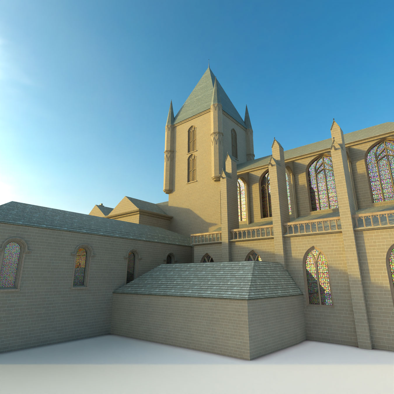 Rendus de la Cathédrale de Saint-Malo