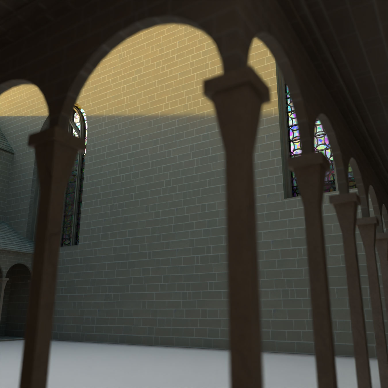 Rendu 3D de la Cathédrale de Saint-Malo