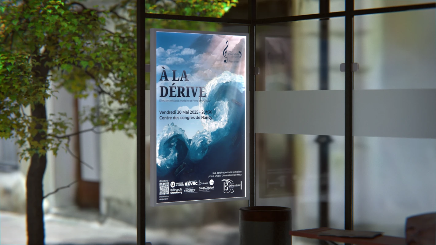 Mockup de l'affiche